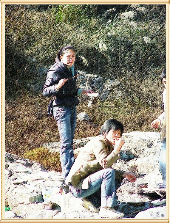 油画效果
