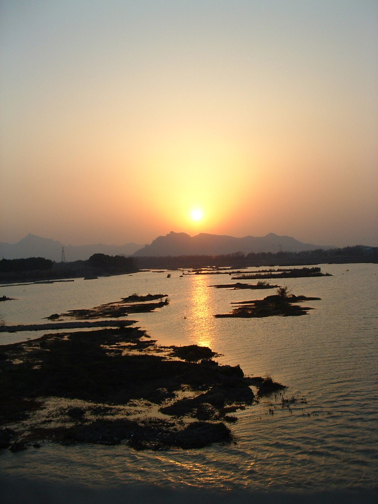 始丰夕照