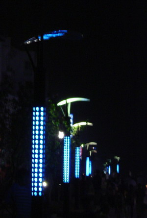 新城第一夜喷泉.夜景