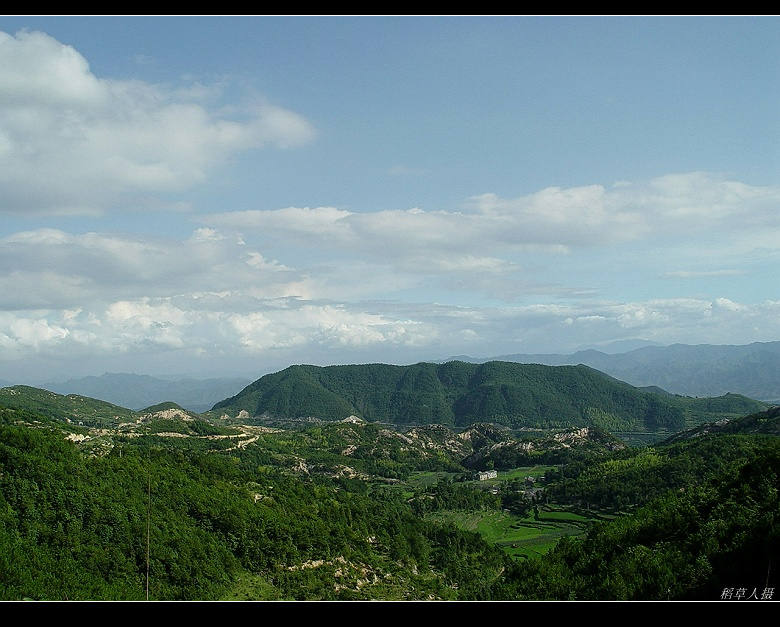 高山、流云