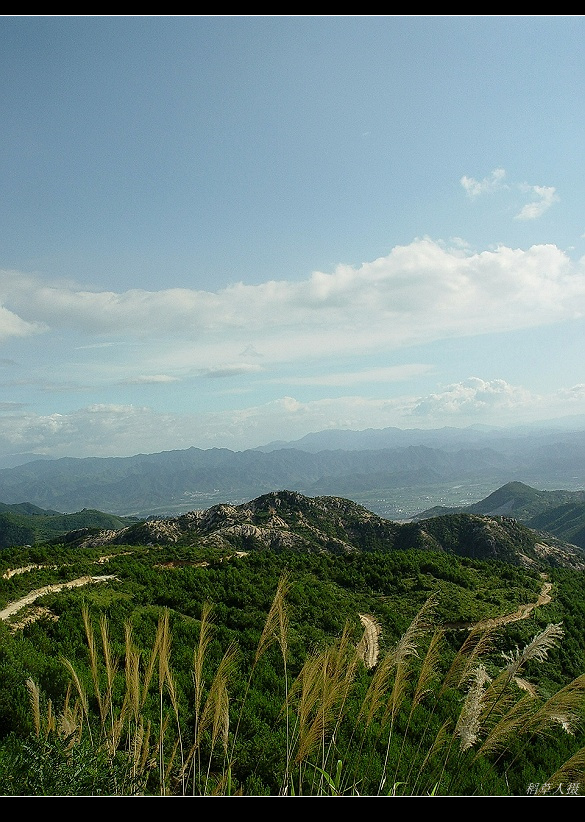 高山、流云