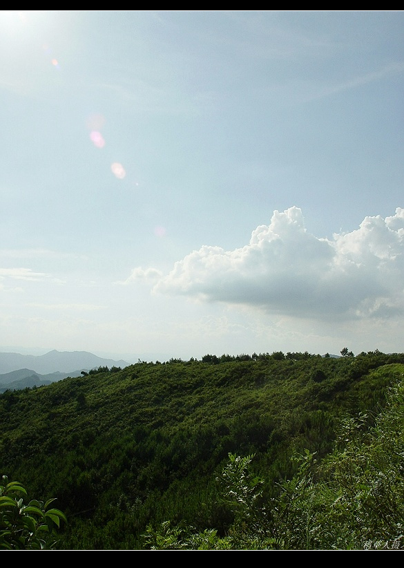 高山、流云