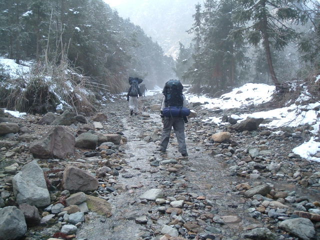 大雷山踏雪--(先睹为快)