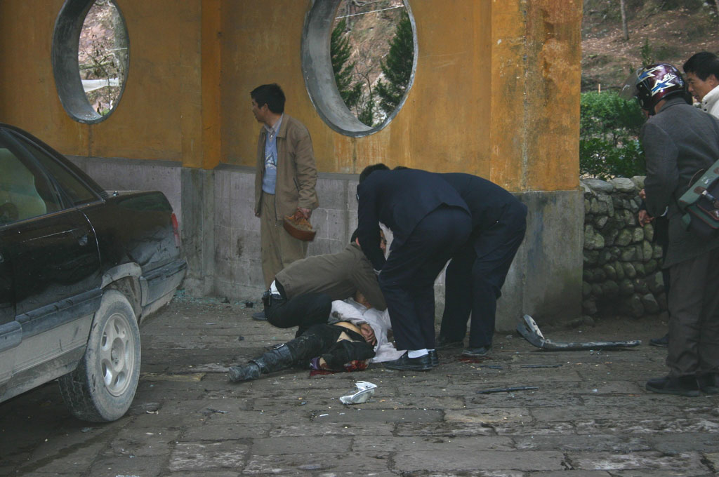 车祸惨案发生时