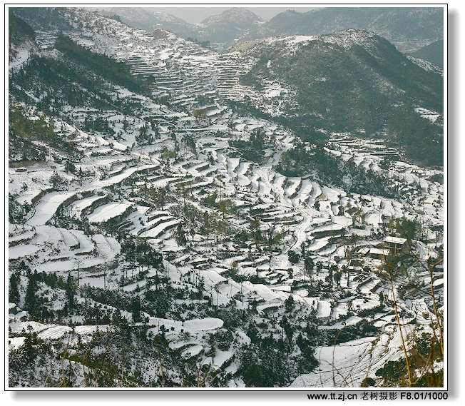 雪中山村2004.12.31
