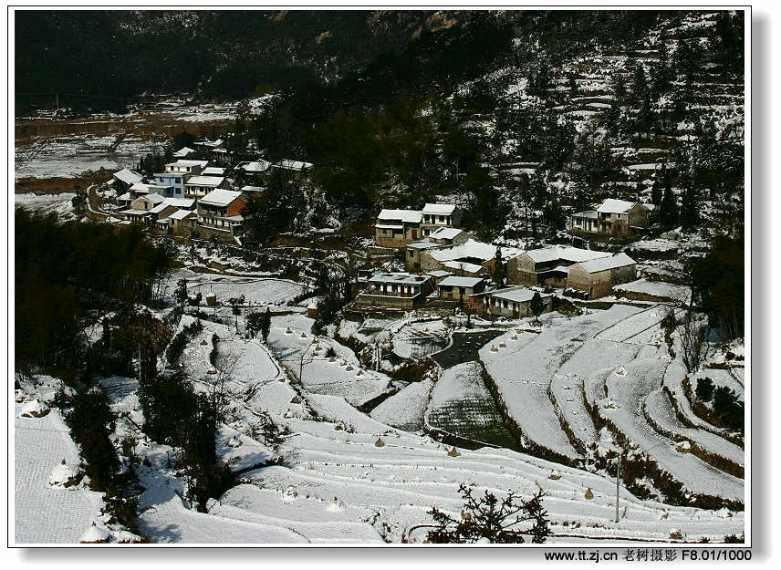 雪中山村2004.12.31