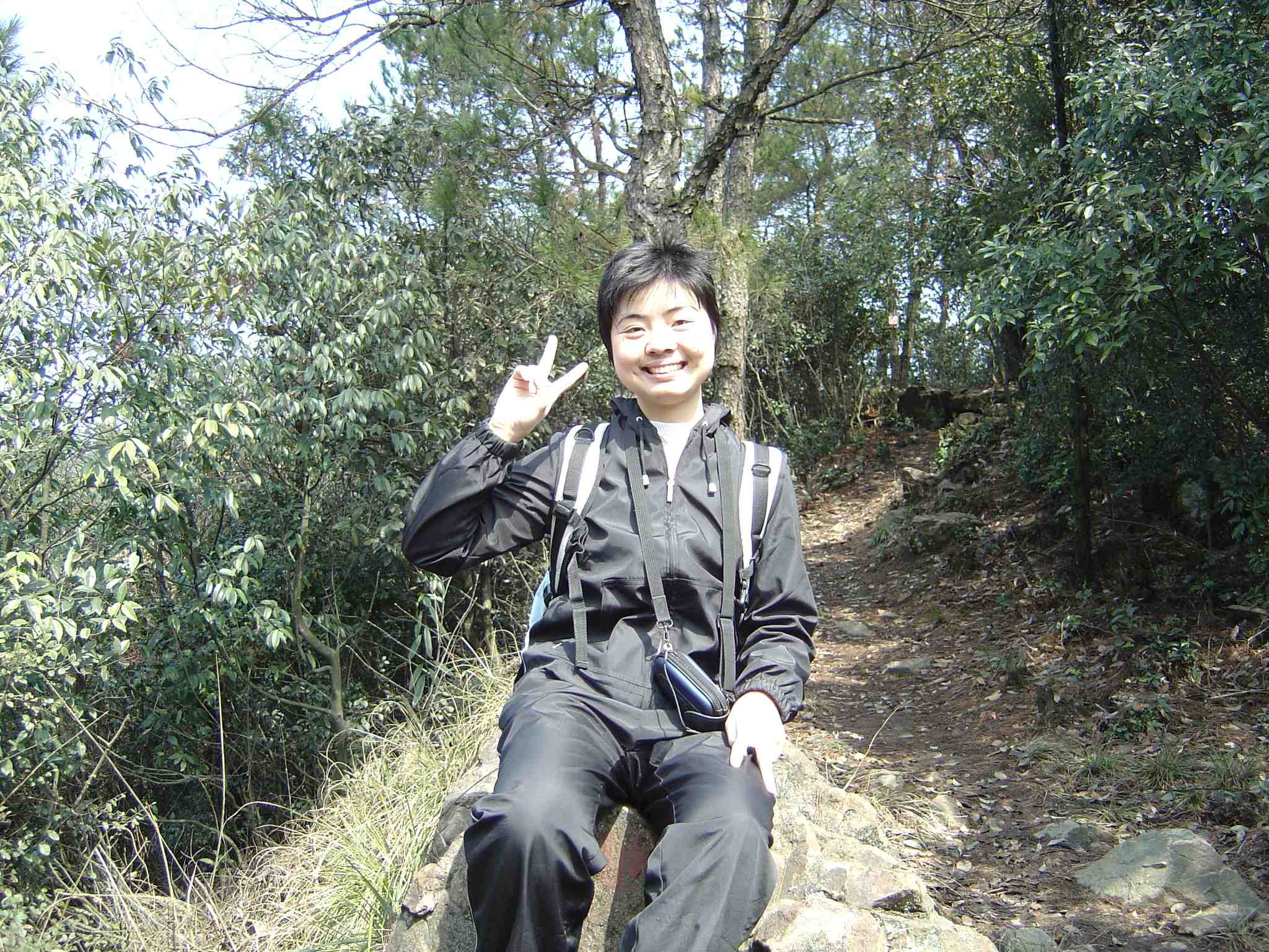 你们走黄岩，我只能走西湖群山了