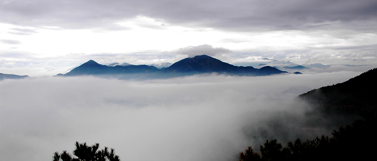 又是天台山云海