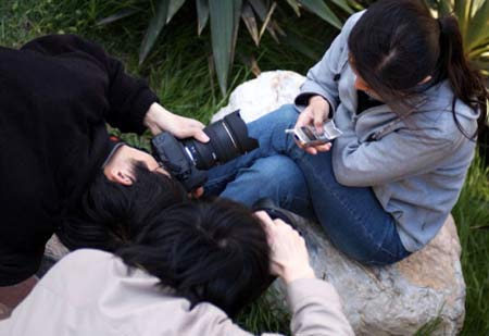 转帖:搞笑的摄影姿势