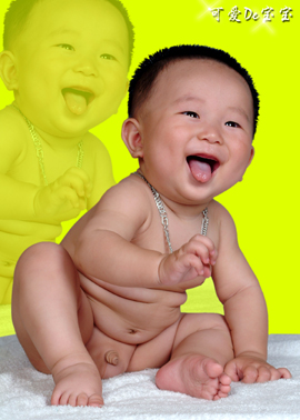 我家宝贝儿子！