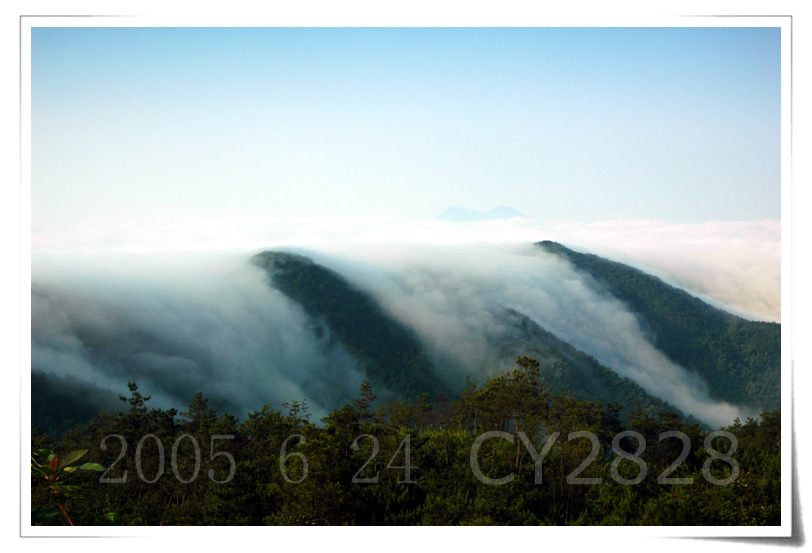 天姥山 永远的云雾之山3   飞云瀑