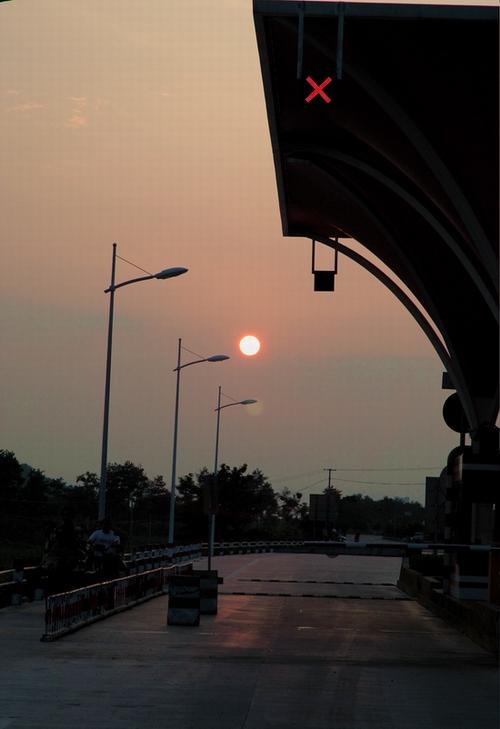 夕阳