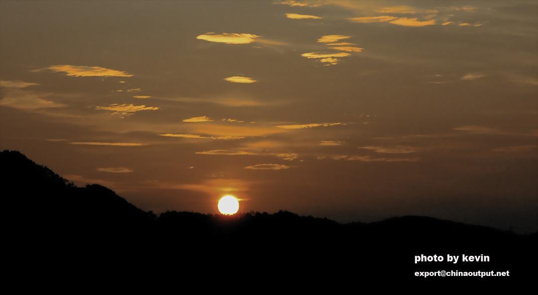 8月29日 再拍夕阳