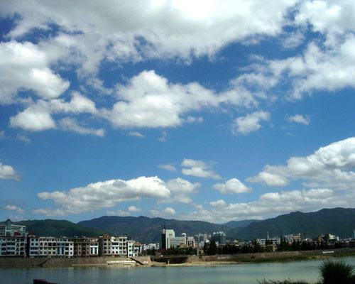 蓝天