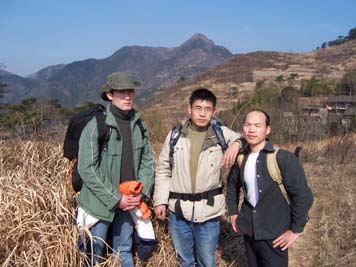 放脚筋之旅，吃住在鹧鸪山上