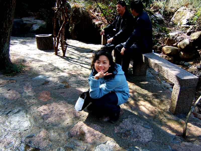 毛泽东在鄣山大峡谷视察