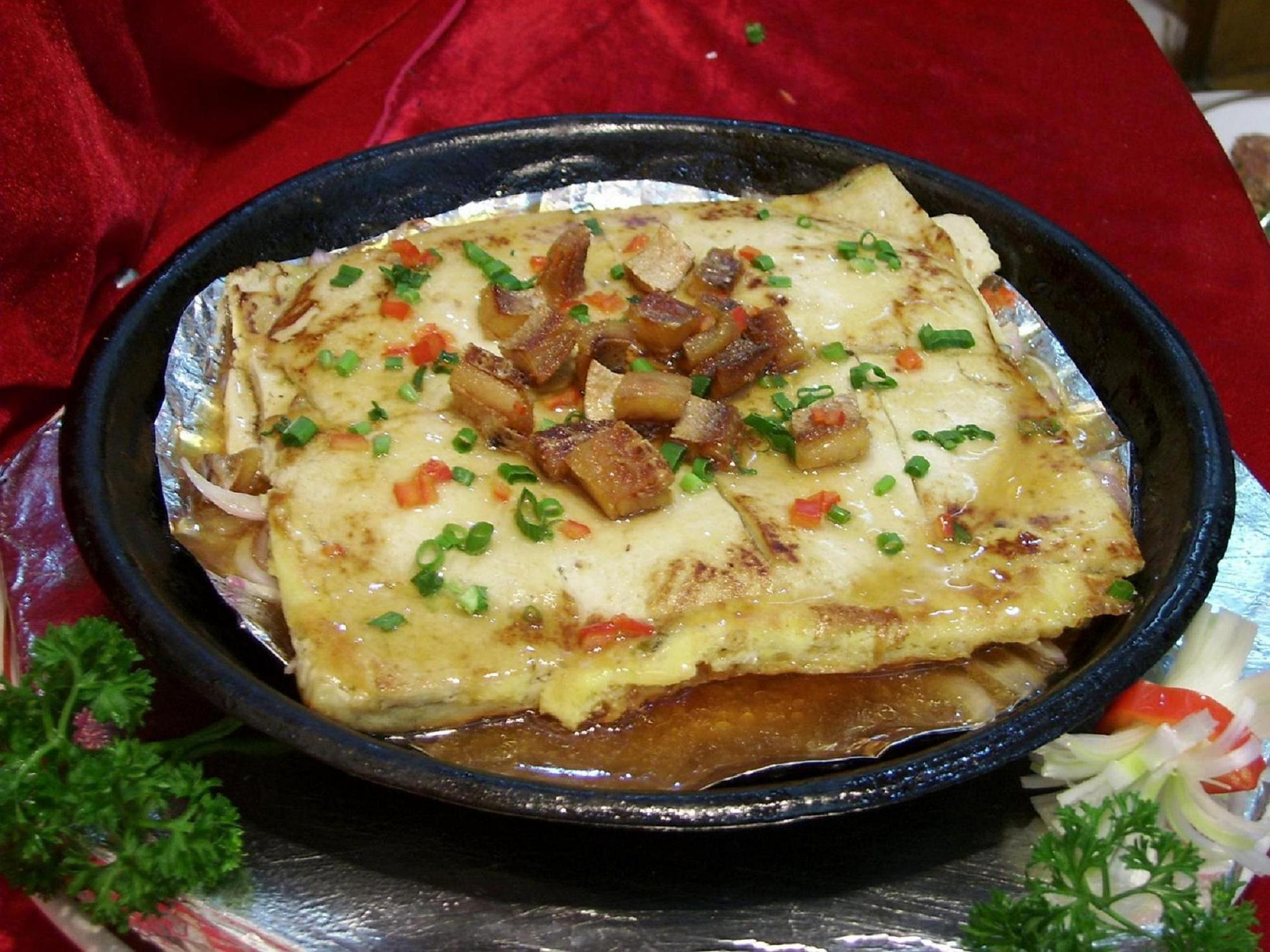 铁板豆腐