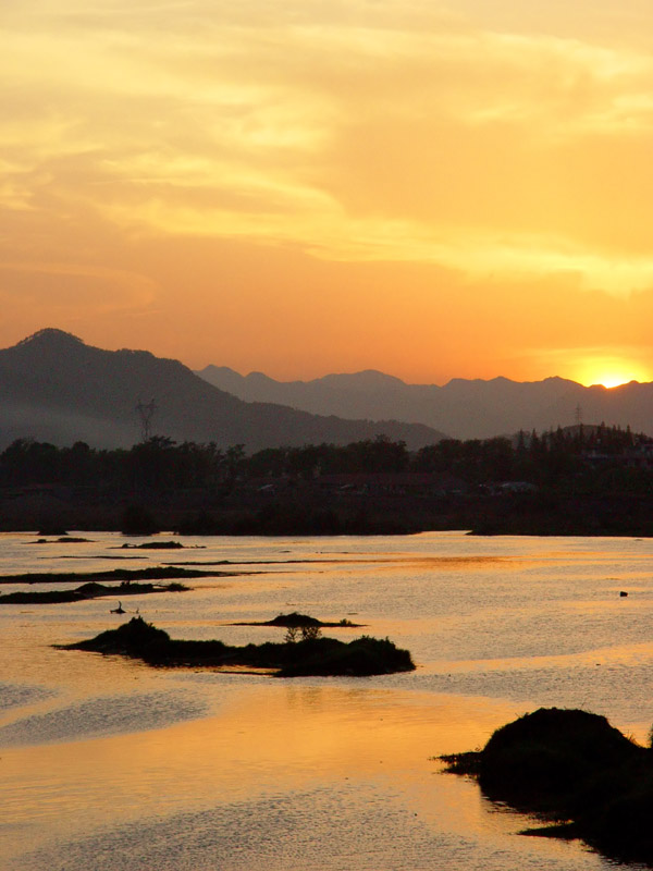 今天的夕阳