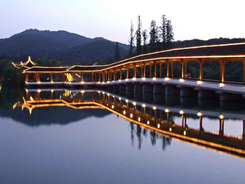 西湖夜景