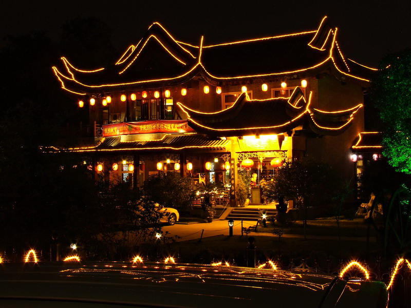 西湖夜景