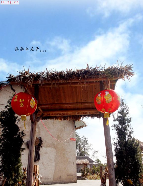 静静的后山散步