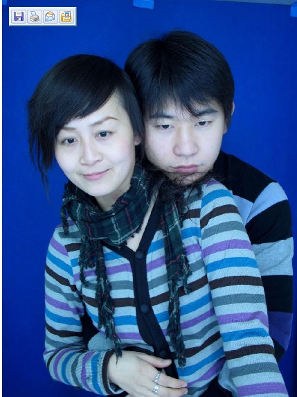 俺的漂亮老婆！Love You ！