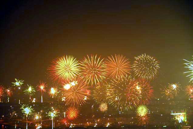 大年夜的满天星