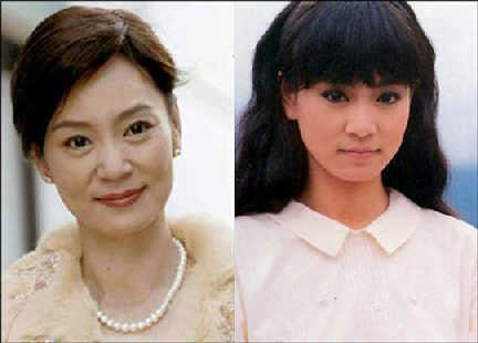 琼瑶剧中美丽女主角今昔对比