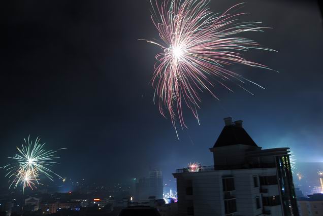 正月十四夜烟花