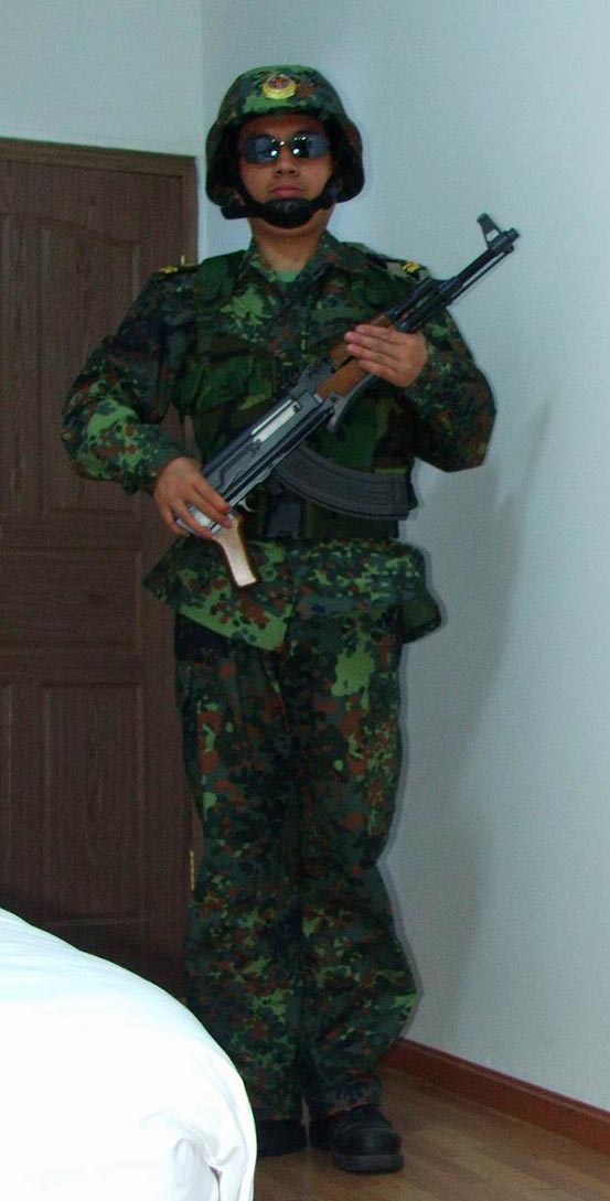 全副武装