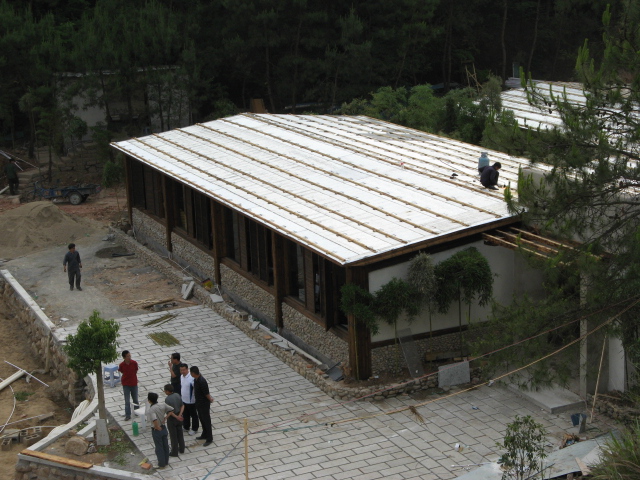 天台又有一个新的休闲地---------