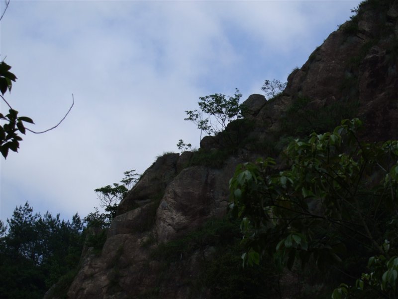 天台山龙穿峡美照