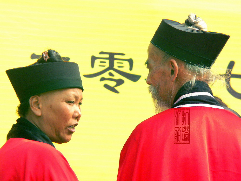 桐柏宫奠基（2）---尼姑白态图