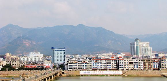 求天台全景