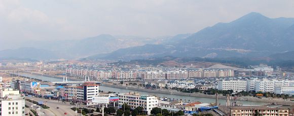 求天台全景