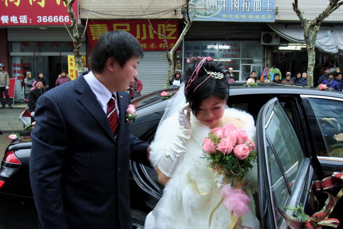天台第一家仿古婚礼记实