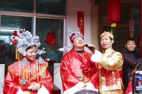 天台第一家仿古婚礼记实之五