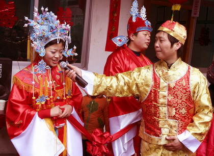 天台第一家仿古婚礼记实之五