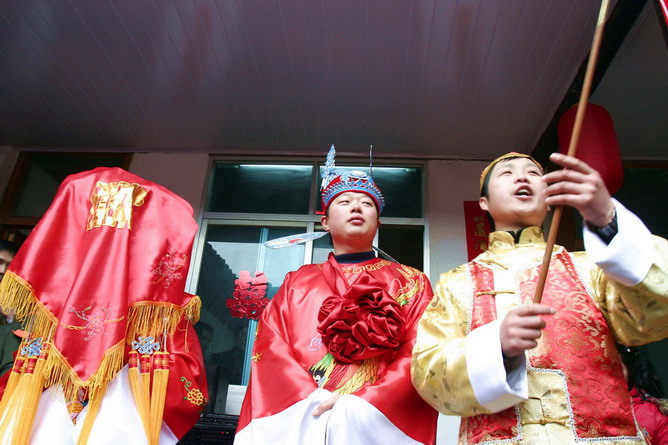 天台第一家仿古婚礼记实之三