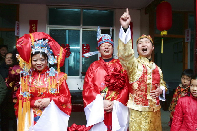 天台第一家仿古婚礼记实之三