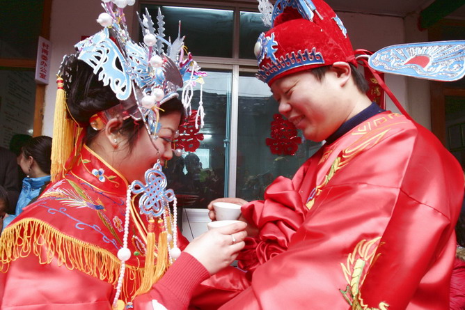 天台第一家仿古婚礼记实之三