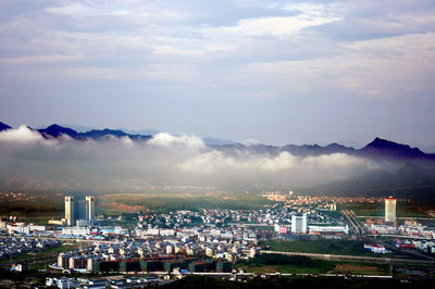 求天台全景