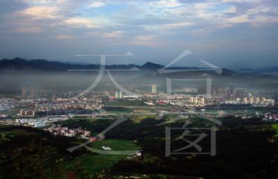 求天台全景
