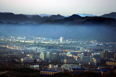 求天台全景
