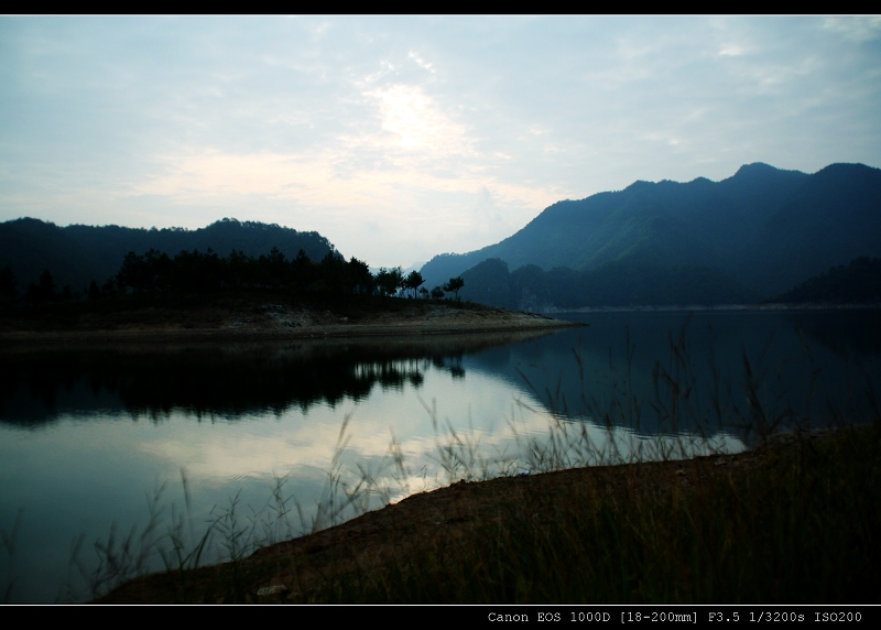 寒山湖印像.