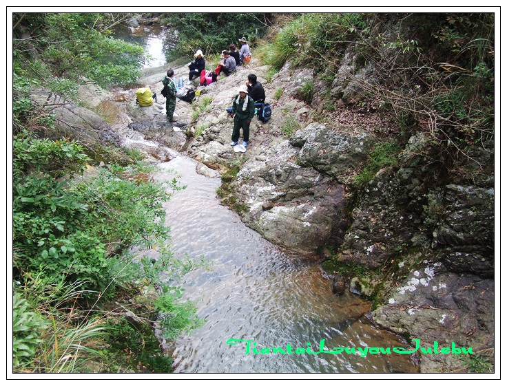 穿越九龙潭  会师苍山顶