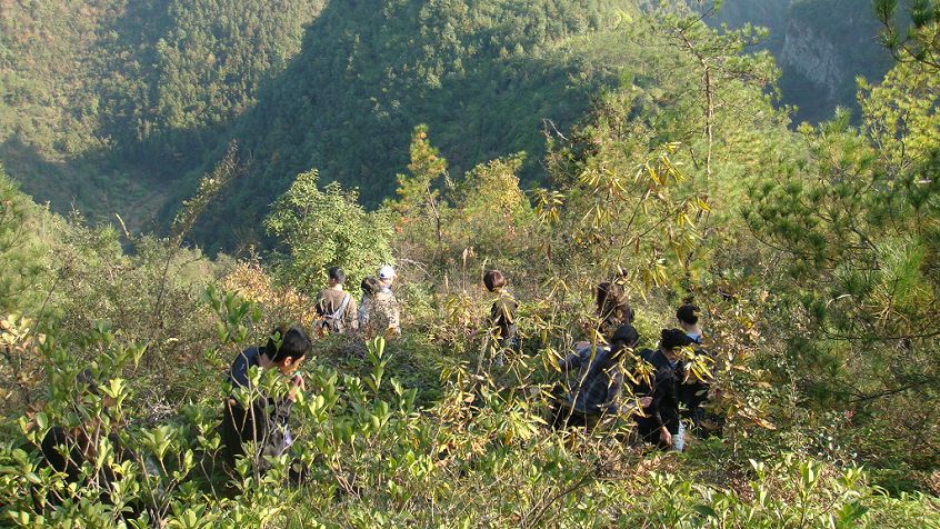 [天台驴友俱乐部]------紫疑山行凯旋而归