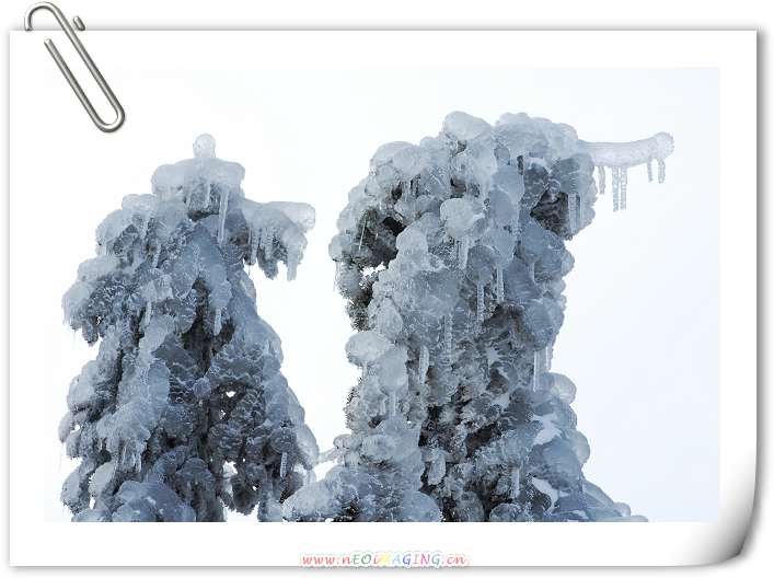 ［天台山雪景］原创