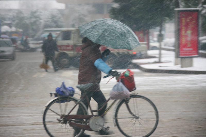2，2号天台的雪
