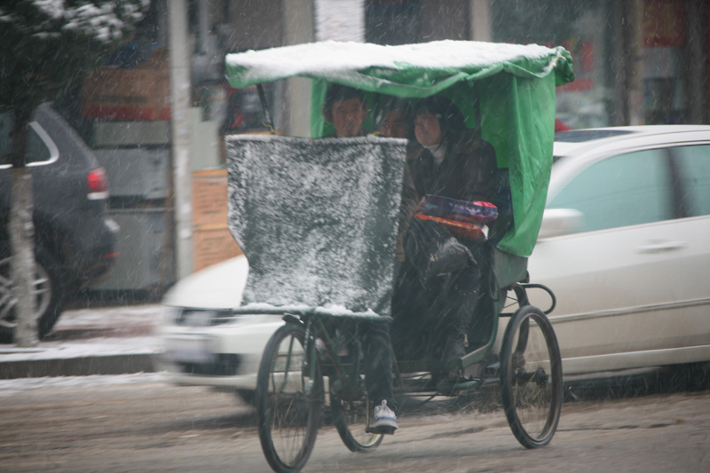 2，2号天台的雪